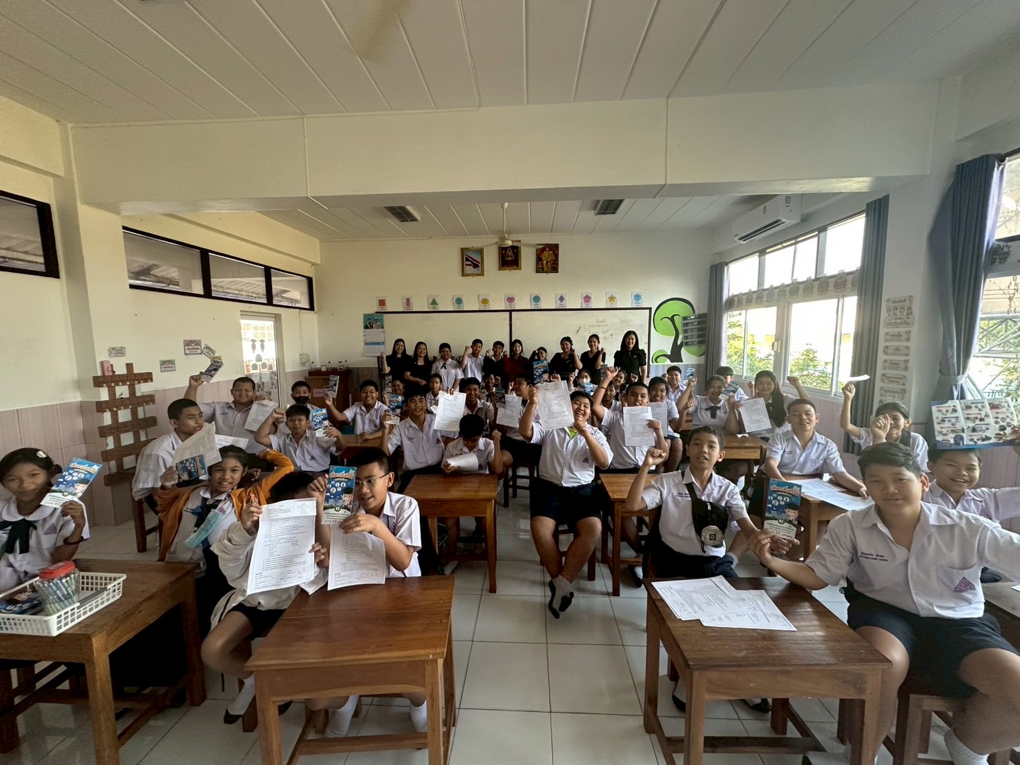กิจกรรมแนะแนวการเข้าศึกษาต่อ โรงเรียนเทศบาล ๑ กิตติขจร